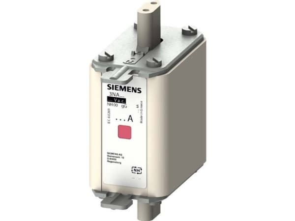 Siemens 3NA78307 Sikringsindsats Sikringsstørrelse = 0 100 A 500 V 3 stk