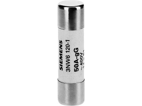 Siemens 3NW60071 Cylindersikringsindsats 20 A 500 V 20 stk