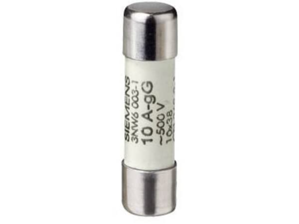 Siemens 3NW60111 Sylinterisikringsindsats 1 A 500 V 10 stk 10 stk