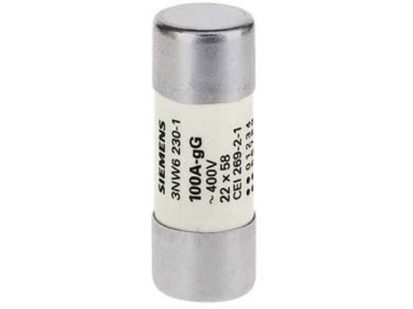 Siemens 3NW62221 Cylindersikringsindsats 63 A 500 V 10 stk