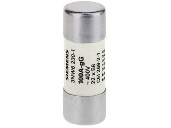 Siemens 3NW62221 Cylindersikringsindsats 63 A 500 V 10 stk