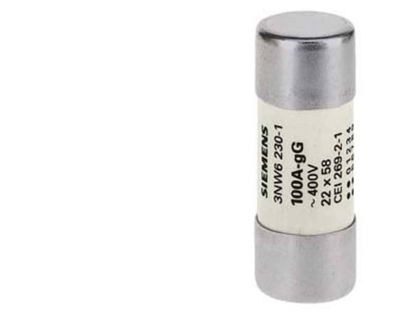 Siemens 3NW62241 Cylindersikringsindsats 80 A 500 V 10 stk