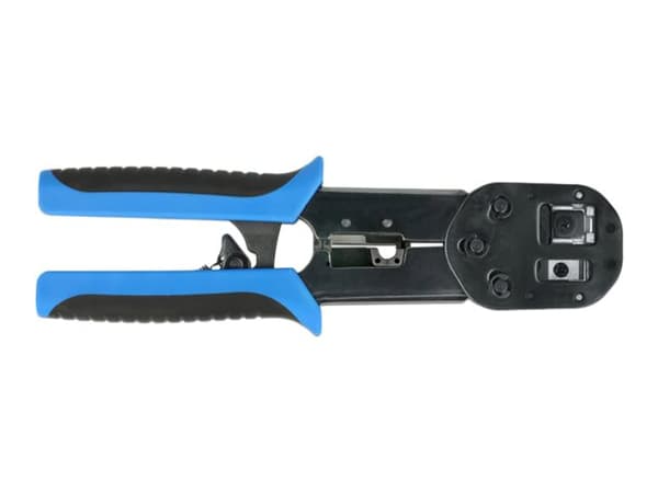 Delock RJ45 Crimp+Cut Toolkit - Krampeverktøy - blå/svart