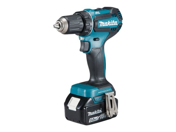 Makita DDF485RTJ - Drill / driver - trådløs - 2-trinns - nøkkelløs borchuck 13 mm - 50 N · m - 2 batterier (5,00 ah) - 18 V