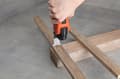 Miniatyrbilde 5 av 5: wolfcraft GmbH 4240000, Ikke-jernholdig metall, Gipsplater, Plast, Tre, Tre med spiker, Bimetall, 1 cm, 1,4 mm, 4,2 cm, 1 stykker