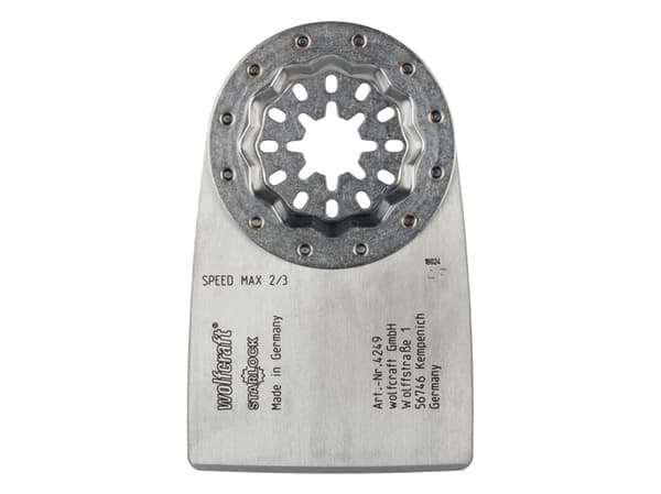wolfcraft GmbH 4249000, Matta, Rester av hårda mattor, Rester av mjuka mattor, lerklibb, High Carbon Steel (HCS), 5.2 cm, 1 st