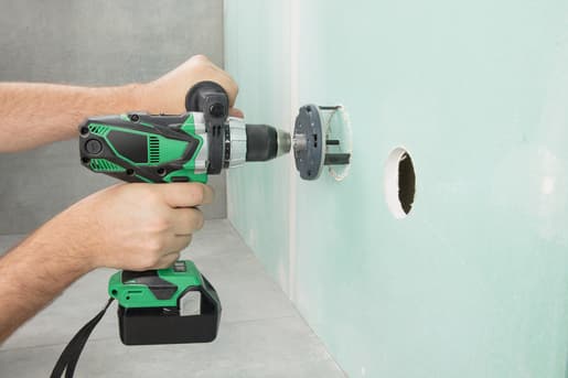 wolfcraft GmbH 5986000, Drill, Hullsag, Høyrehåndsrotasjon, Panel, Gipsplater, Kryssfiner, Mykt tre, 8,5 mm, 3 cm