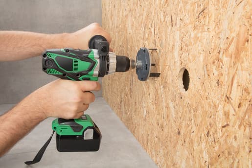 wolfcraft GmbH 5986000, Drill, Hullsag, Høyrehåndsrotasjon, Panel, Gipsplater, Kryssfiner, Mykt tre, 8,5 mm, 3 cm