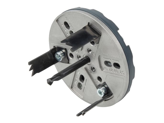 wolfcraft GmbH 5986000, Borr, Hålsågsborr, Högerrotation, Panel, Gipsskivor, Plywood, Mjuka träslag, 8,5 mm, 3 cm