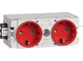 Miniatyrbild 4 av 4: Hager GS20003020, Typ F, Grå, Röd, 250 V, 16 A, 50 - 60, 120 mm