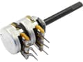 Miniatyrbild 1 av 2: OMEG Omeg Omeg Roterande potentiometer Stereo 0,25 W 470 kΩ 1 st