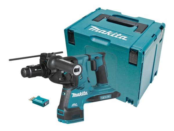 Makita DHR283ZJU - Roterende hammer - trådløs - 3-modus - SDS-plus - 2.9 joule - uten batteri - 18 V