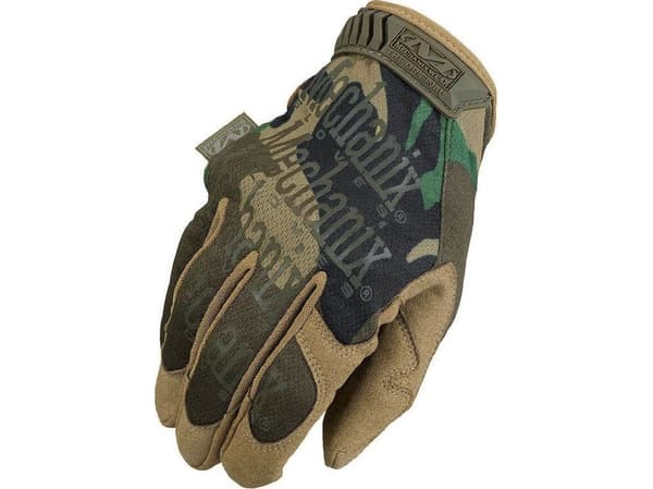 Mechanix Wear Gloves Mechanix The Original® Woodland Camo XXL størrelse. Borrelås, kunstskinn, TrekDry®