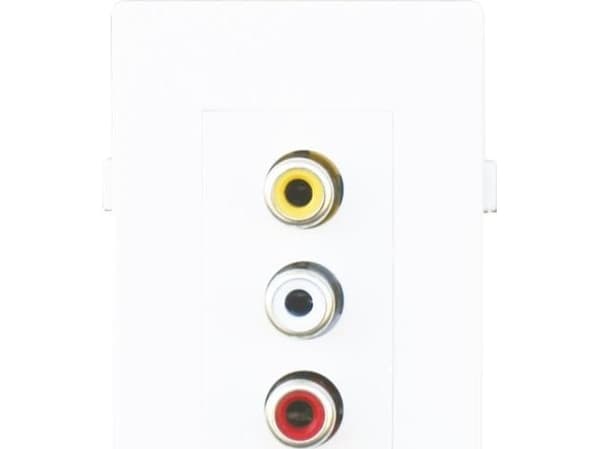 Garbot BN4900-RCA X3AV, Valkoinen, 75 mm, 50 mm