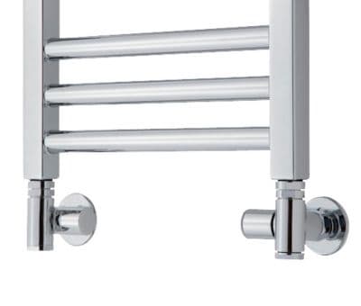 TVS ventilsats 130 krom - 1/2 manuell ventilsats inkl. rörskydd för kombinationsdrift