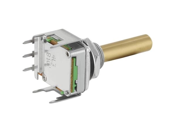 Alpha RD1601F40F430RB500KM RD1601F40F430RB500KM Drejepotentiometer Mono 0.2 W 500 kΩ 1 stk