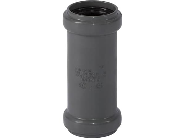 32 mm Liukuholkki tyhjennys PP harmaa