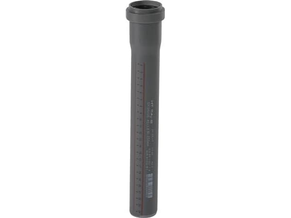 HT Safe rør 40X250mm m. mufHurtigere og nemmere montering med de nye patenterede tætningsringe bestående af 3 læber.