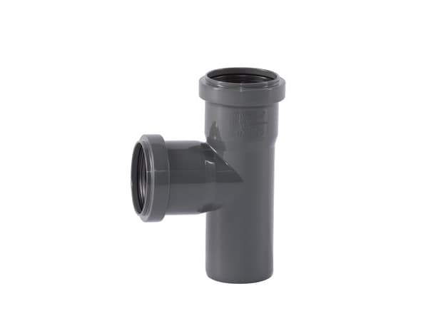 50 mm x 87° Haaraputken viemäri PP harmaa
