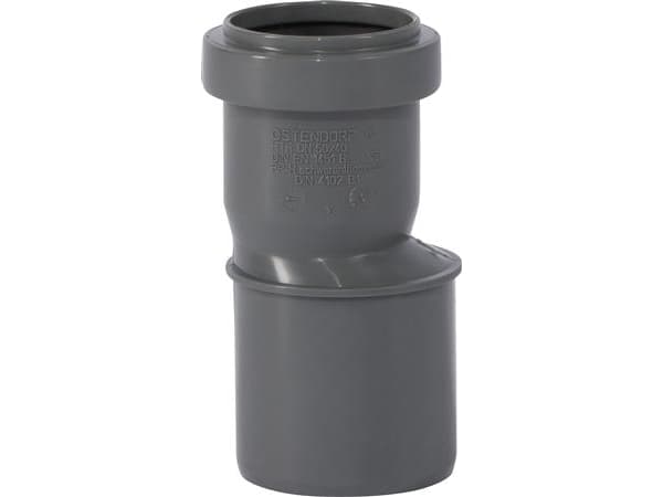 HT Safe 50/40mm reduktionHurtigere og nemmere montering med de nye patenterede tætningsringe bestående af 3 læber.