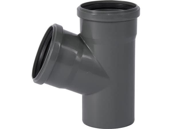 HT Safe grenrør 110/110mm 67grHurtigere og nemmere montering med de nye patenterede tætningsringe bestående af 3 læber.