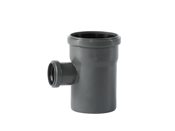 HT Safe grenrør 110/50mm 87grHurtigere og nemmere montering med de nye patenterede tætningsringe bestående af 3 læber.