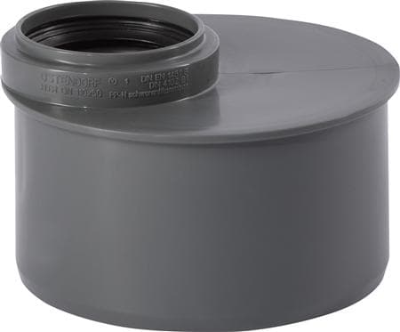 HT Safe 110/50mm reduktion kortHurtigere og nemmere montering med de nye patenterede tætningsringe bestående af 3 læber.