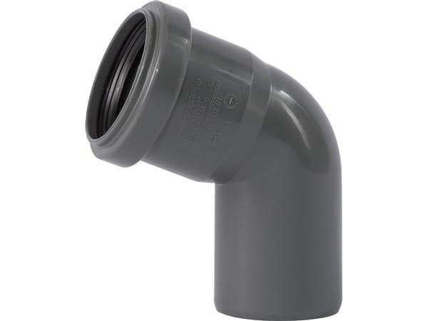 HT Safe bøjn. 50mm 67grHurtigere og nemmere montering med de nye patenterede tætningsringe bestående af 3 læber.