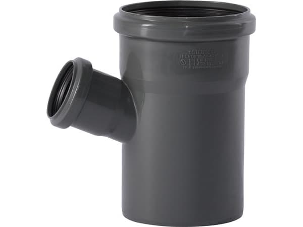 HT Safe grenrør 110/110mm 87grHurtigere og nemmere montering med de nye patenterede tætningsringe bestående af 3 læber.