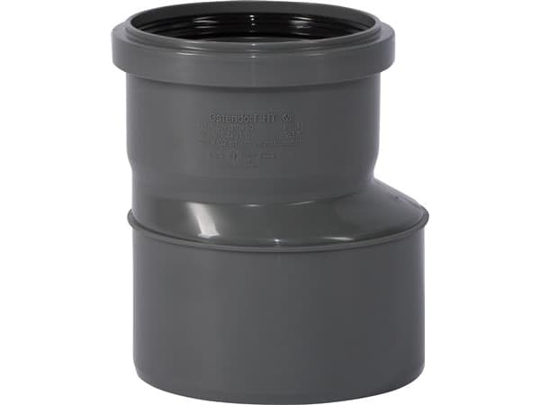 HT Safe 110/90mm reduktionHurtigere og nemmere montering med de nye patentoitu tætningsringe bestående af 3 læber.