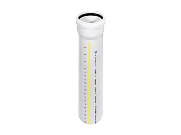 Skolan bullerdämpande rör 58-250mm med hylsa
