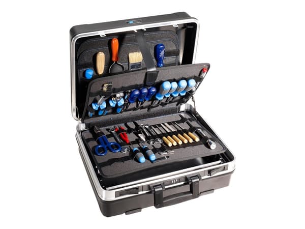 B&W tool.case flex - Dokumentmappe for verktøy - aluminium, høystøts ABS-plast - svart