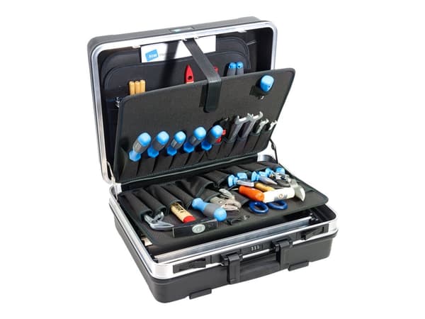 B&W tool.case flex - Dokumentmappe for verktøy - aluminium, høystøts ABS-plast - svart