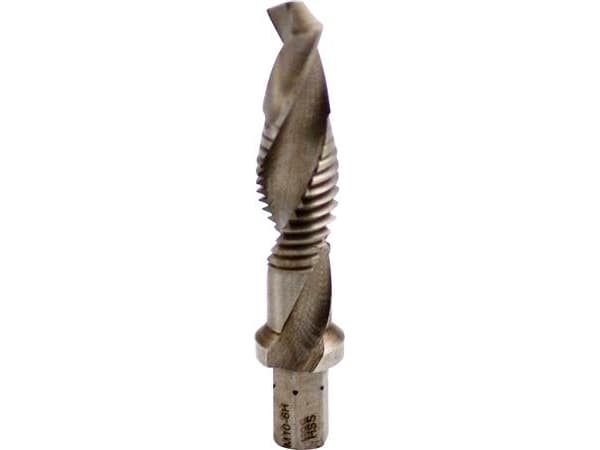 THÜRMER TOOLS Kombinationssnittappe M4boring, gevind, afgratningbordiameter 3,3mm