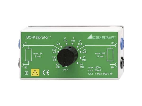 Gossen Metrawatt ISO Kalibraattori 1 Mittausvastus (P x L x K) 53 x 122 x 60 mm 1 kpl