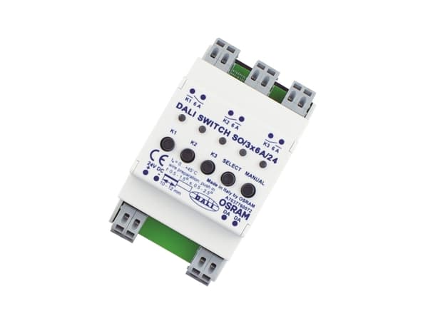 Osram DALI SWITCH SO, 0 - 45 °C, 54 mm, 96 mm, 62 mm, 169,53 g