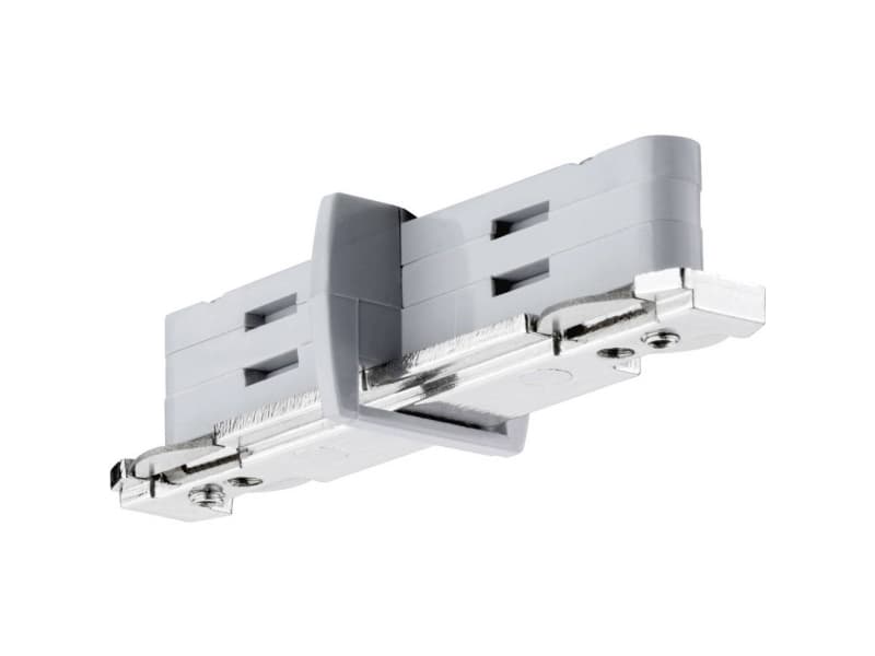 Paulmann URail System Light&Easy 95140 Højvolt-skinnesystem-komponenter Strømdeler Sølv
