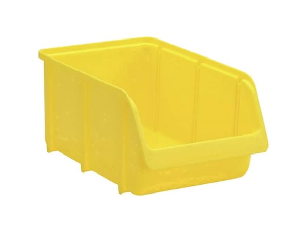 Hünersdorff 674200 Förvaringslåda (B x H x D) 335 x 205 x 155 mm Gul 1 st