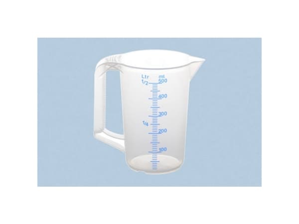 Hünersdorff 935000 Målebæger 500 ml Polypropolen (PP)