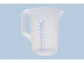 Pikkukuva 1 / 3: Hünersdorff Plastic Measuring Cup 2l Transparent 190g 937000