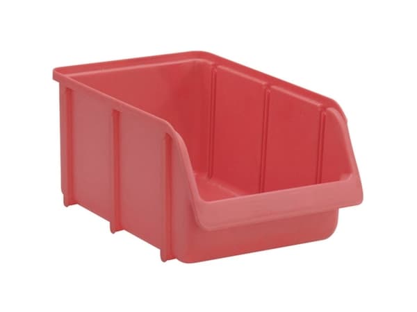 Hünersdorff 674100 Opbevaringskasser 4 (B x H x T) 207 x 155 x 332 mm Rød 1 stk