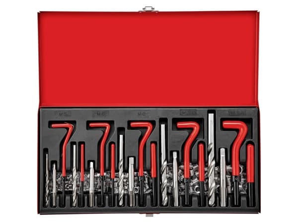 TOOLCRAFT TO-5016567 Gängade rullar M5, M6, M8, M10, M12