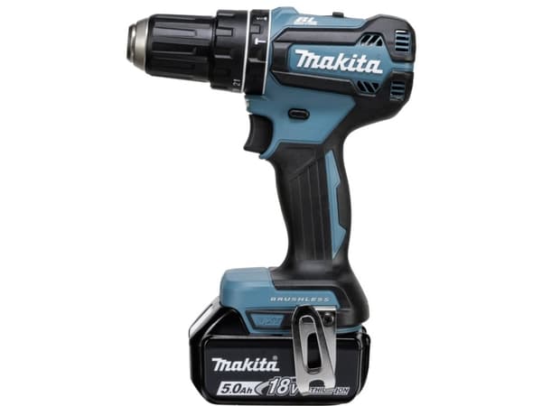 Makita DHP485RTJ - Hammerbor/driver - trådløs - 2 hastigheter - nøkkelfri borhylse 13 mm - 50 N·m - 18 V