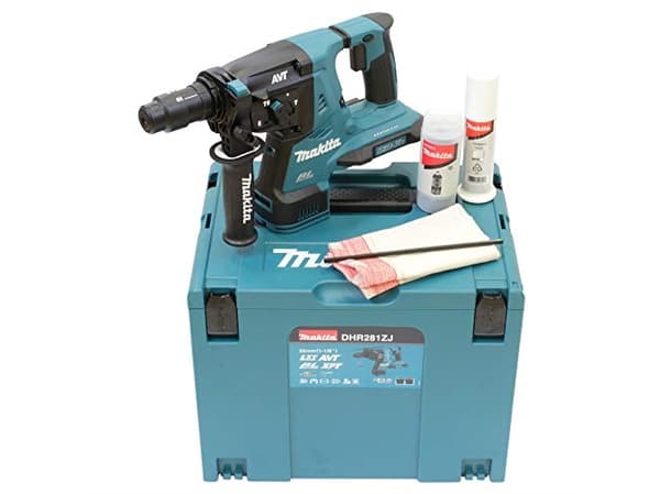 Makita DHR281ZJ - Roterende hammer - trådløs - 3-modus - SDS-plus - 2.8 joule - uten batteri - 36 V - SOLO