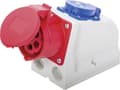 Pikkukuva 1 / 2: REV 0510603777 CEE Wandsteckdose 16 A 5polig 400 V, 230 V (0510603777)