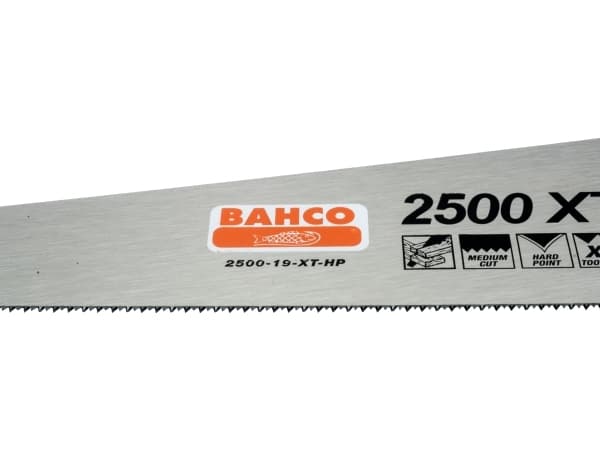 Bahco 2500-22-XT-HP, Ryggsåg, Plast, Trä, Svart, Orange, Rostfritt stål, Svart, Röd, 1 styck, 55 cm