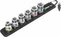 Miniatyrbild 1 av 5: Wera 05003995001, Socket set, 1/2", Metrisk, 6 huvuden, 10,13,15,16,17,19 mm
