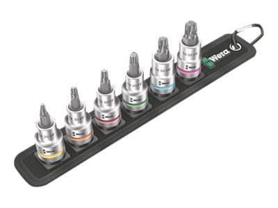 Wera Belt C 3, Hylsysarja, 1/2", metrinen, 6 hylsy(ä), 25,30,40,45,50,55 mm