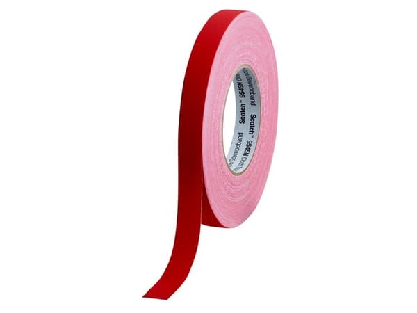 3M 9545NR19, Punainen, Niputus, Merkintä, Polyvinyylikloridi (PVC), -20 °C, 90 °C, 50 m