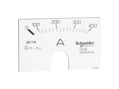 Schneider Electric 16039 Analoginen asennettu mittauslaite Pehmeä rauta